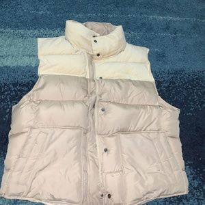 American Eagle Cream Colored Vest